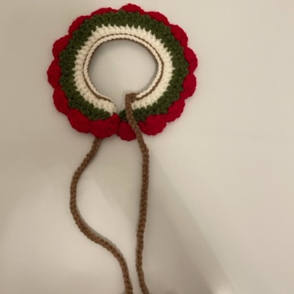 Crochet Handmade Pet Collar - Picture 2 of 7